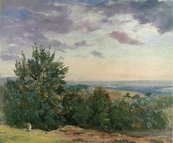 John Constable : Hampstead Heath, looking towards Harrow